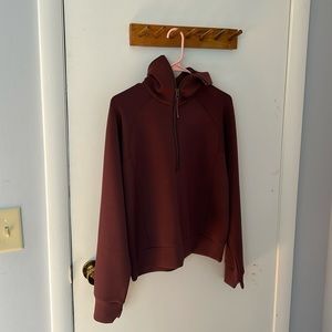 SPANX AirEssentials Half-Zip (Medium, Spice color)